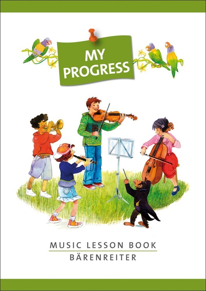 My Progress Lesson Book with Stickers published by Barenreiter