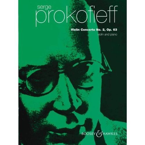 Prokofiev: Concerto No 2 Opus 63 for Violin published by Boosey & Hawkes