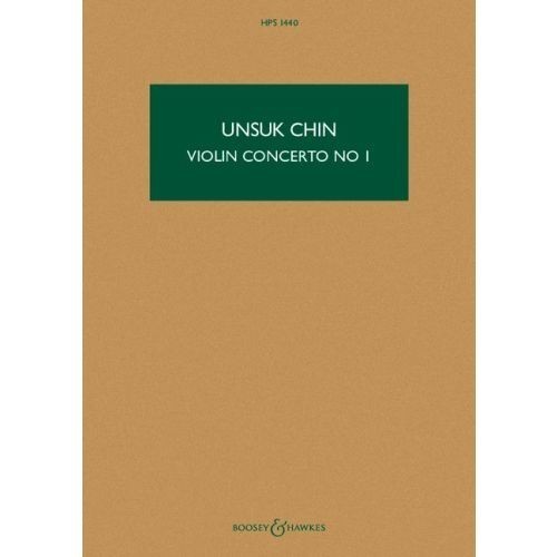 Chin: Violin Concerto No 1 (Study Score) published by Boosey & Hawkes