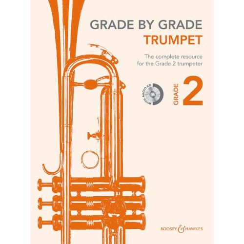 Grade by Grade Trumpet - Grade 2 published by Boosey & Hawkes (Book & CD)