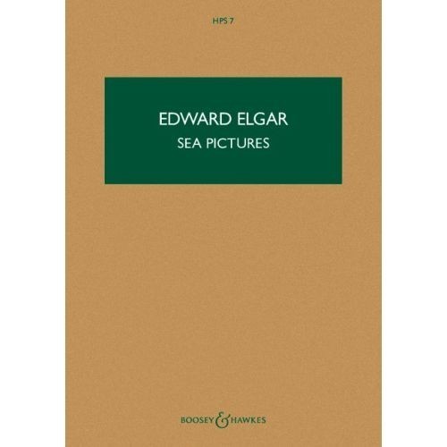 Elgar: Sea Pictures (Study Score) published by Boosey & Hawkes