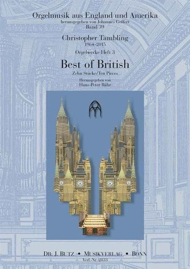 Tambling: Best of British for Organ published by Butz