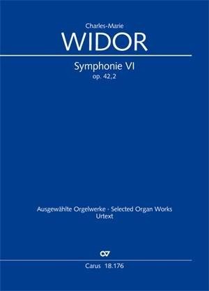 Widor: Symphonie No. 6 Opus 42/2 for Organ published by Carus Verlag