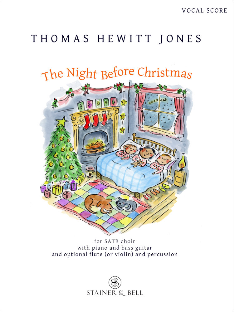 Hewitt Jones: The Night Before Christmas (vocal score) published by Stainer & Bell