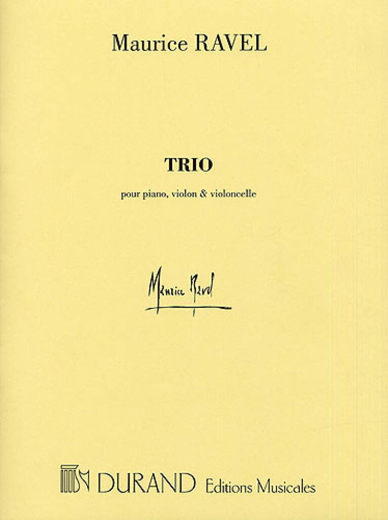 Ravel: Piano Trio published by Durand