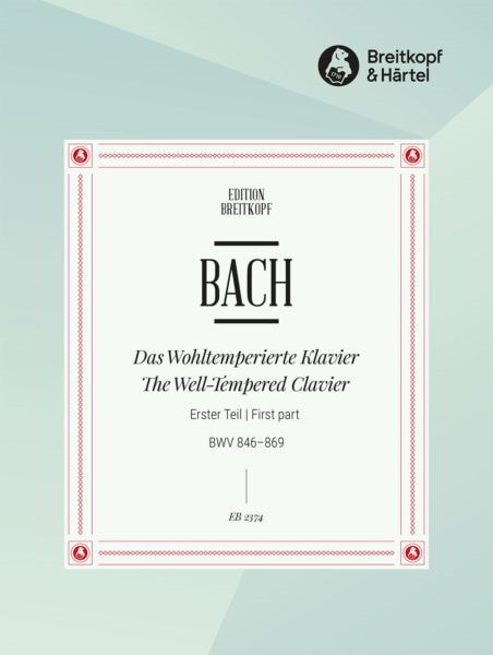 bach well tempered clavier e flat major book 2