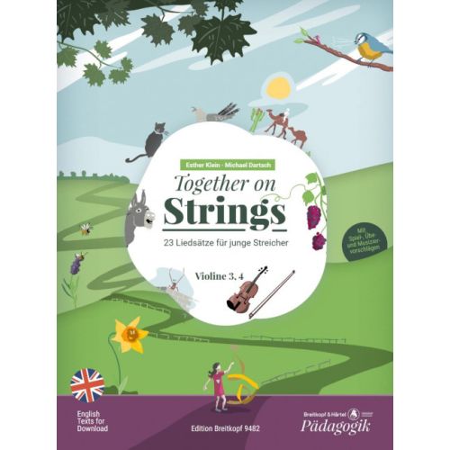 Together on Strings published by Breitkopf - Violin 3 & 4