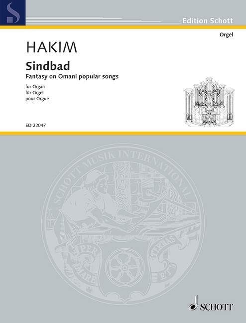 Hakim: Sindbad for Organ published by Schott