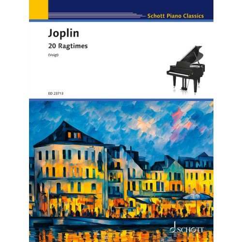 Joplin: 20 Ragtimes for Piano published by Schott