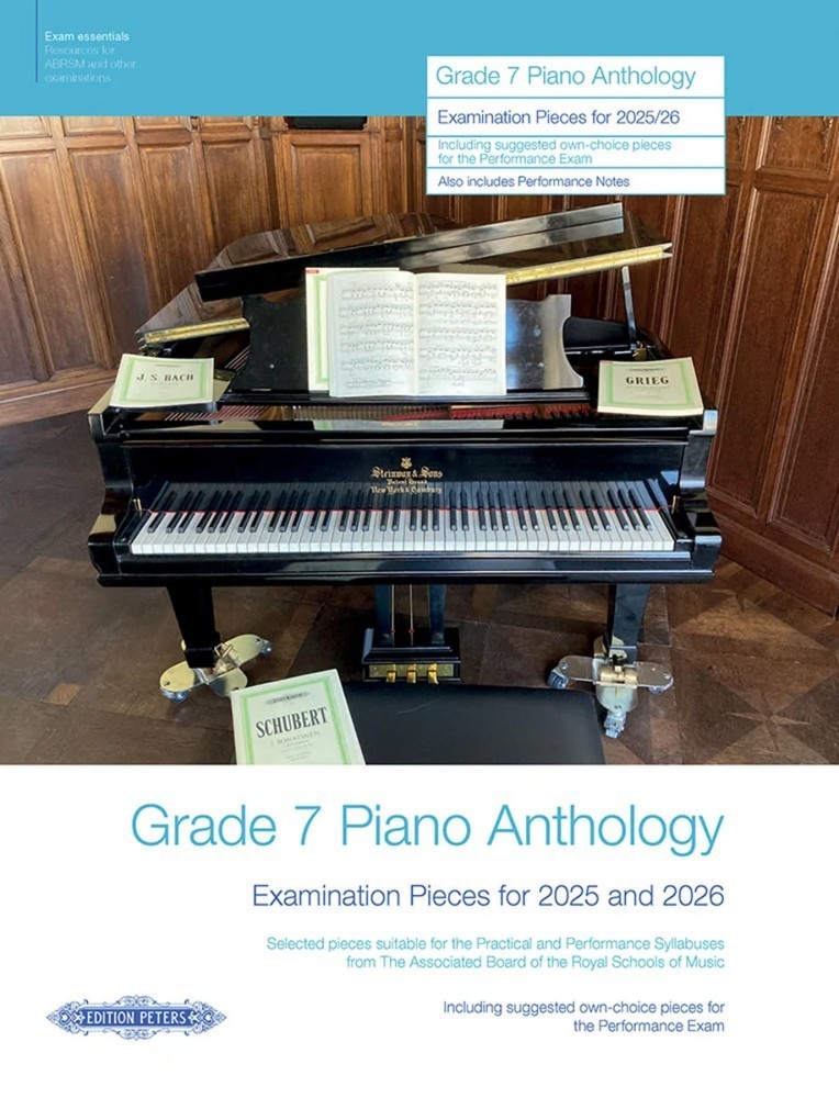 Grade 7 Piano Anthology 2025-2026 published by Peters