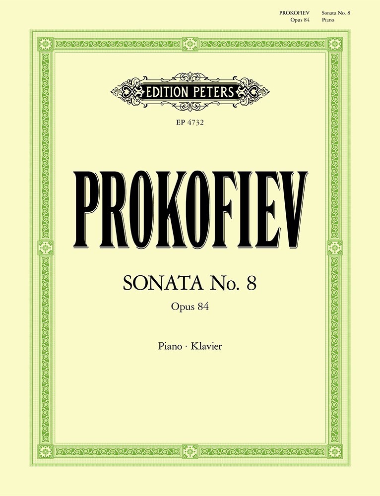 Prokofiev: Piano Sonata No.8 Opus 84 (1939/44) published Peters