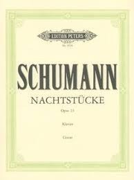 Schumann: Nachtstucke Opus 23 published by Peters