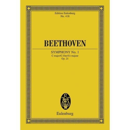 Beethoven: Symphony No 1 (Study Score) published by Eulenburg