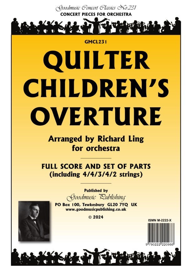 Quilter: A Children's Overture Orchestral Set published by Goodmusic