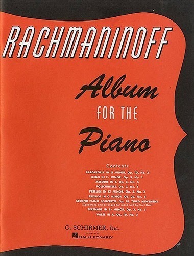 Rachmaninov: Album For The Piano published by Schirmer