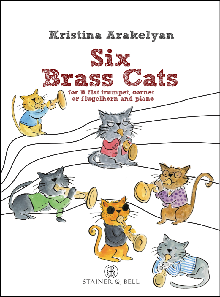 Arakelyan: Six Brass Cats published by Stainer & Bell