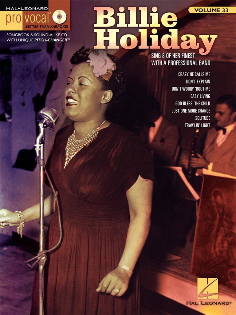 Billie Holiday published by Hal Leonard (Book & CD)