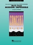 Music from Mission Impossible for Concert Band published by Hal Leonard - Set (Score & Parts)