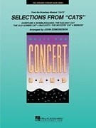 Selections from Cats for Concert Band published by Hal Leonard - Set (Score & Parts)