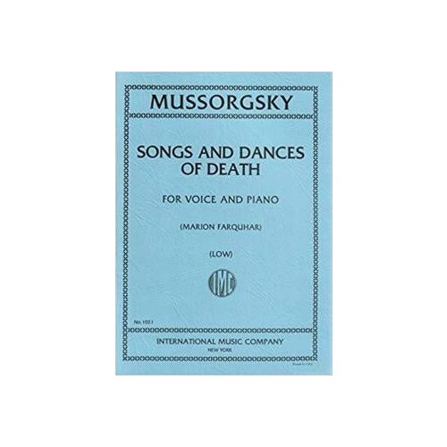 Mussorgsky: Songs and Dances of Death for Low Voice published by IMC