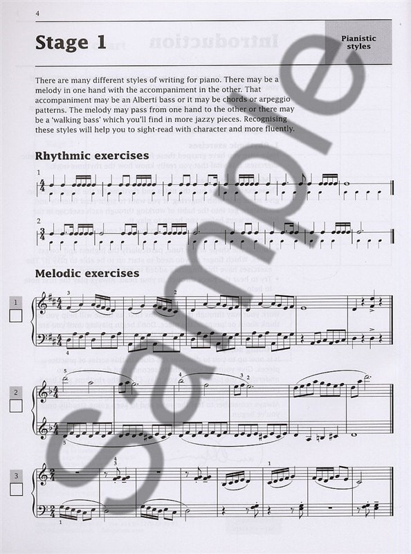 Forwoods Scorestore Improve Your Sight Reading Piano Grade 5