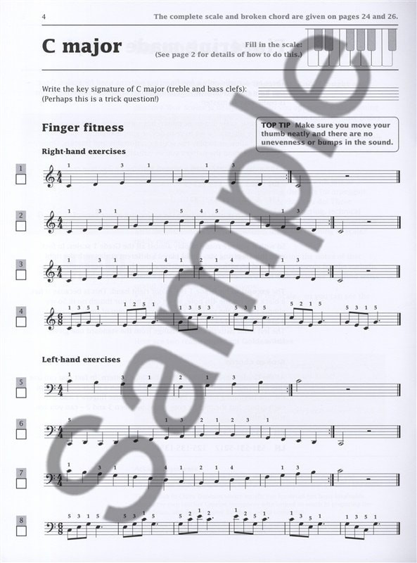 Forwoods Scorestore Improve Your Scales Grade 1 For Piano Published