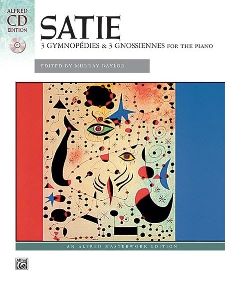 Satie: 3 Gymnopedies & 3 Gnossiennes for Piano published by Alfred (Book & CD)