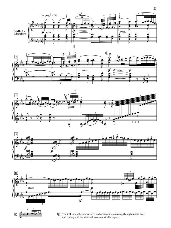 Forwoods ScoreStore | Beethoven: 15 Variations and a Fugue in Eb Major ...