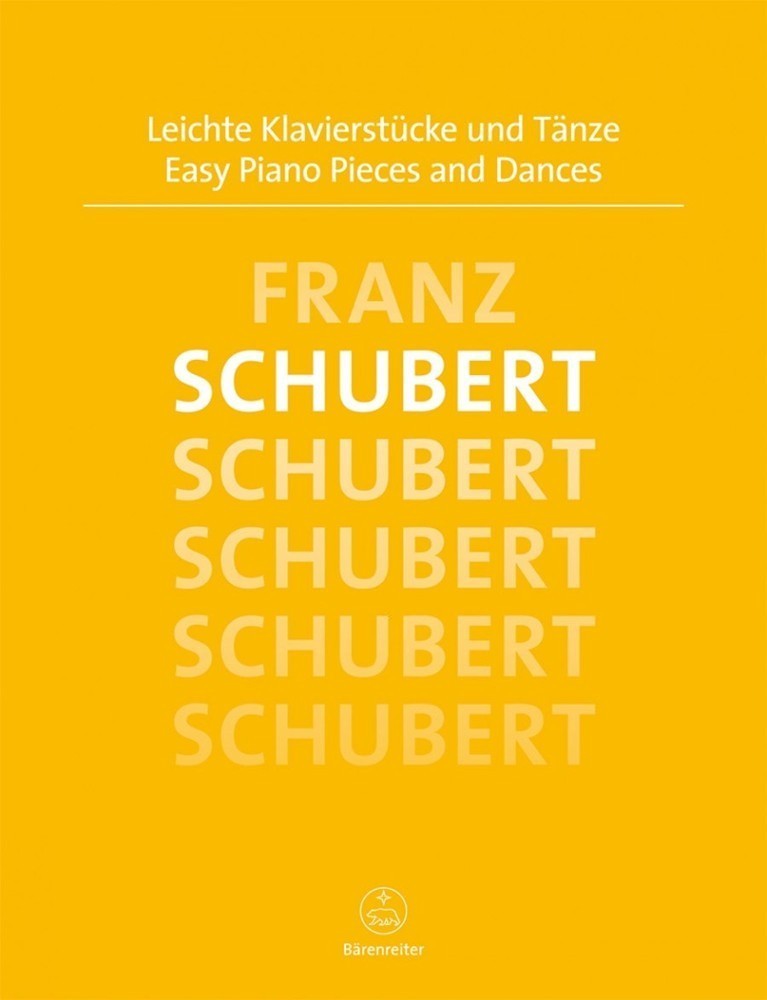 Schubert: Easy Piano Pieces And Dances published by Barenreiter