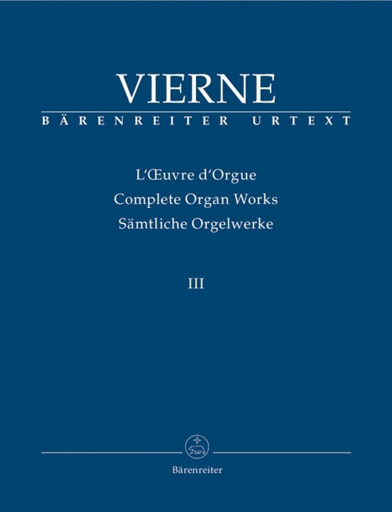 Vierne: Complete Organ Works Vol. 3: Symphonie No.3, Op.28