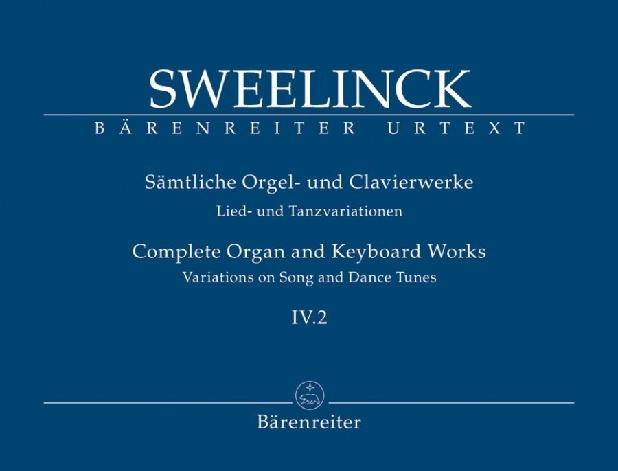 Sweelinck: Organ and Keyboard Works Volume IV.2 published by Barenreiter