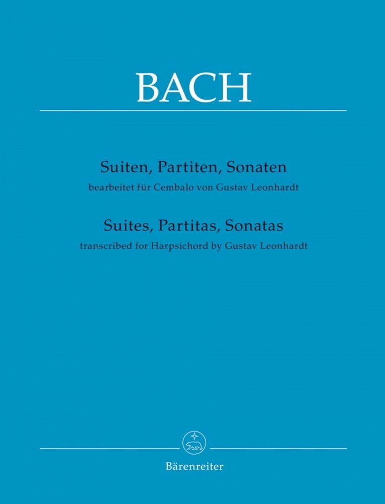 Bach: Suites, Partitas, Sonatas for Harpsichord published by Barenreiter