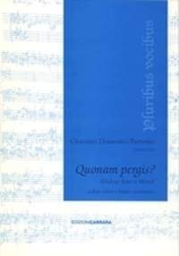 Partenio: Quonam pergis? for 2 Voices published Carrara