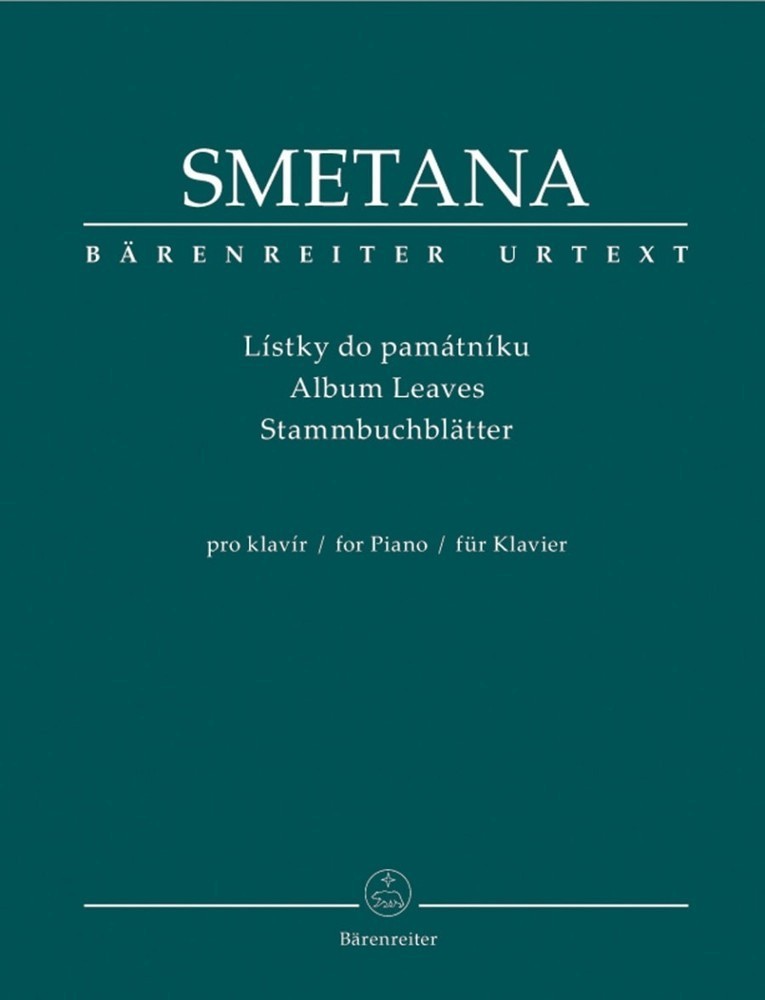 Smetana: Album Leaves for Piano published by Barenreiter