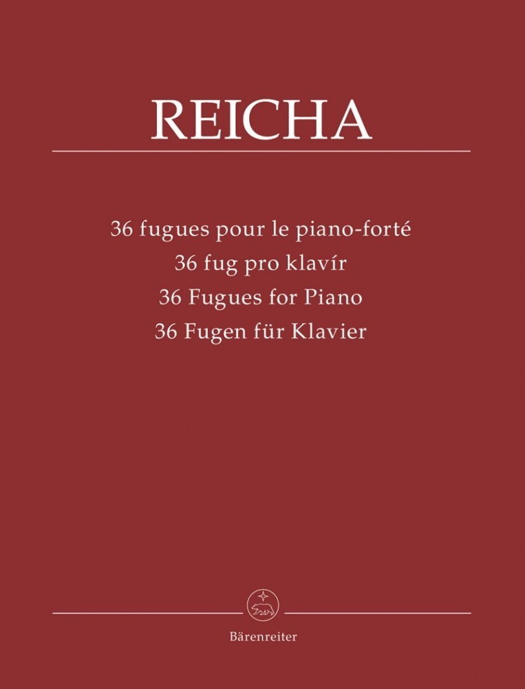 Reicha: 36 Fugues for Piano published by Barenreiter