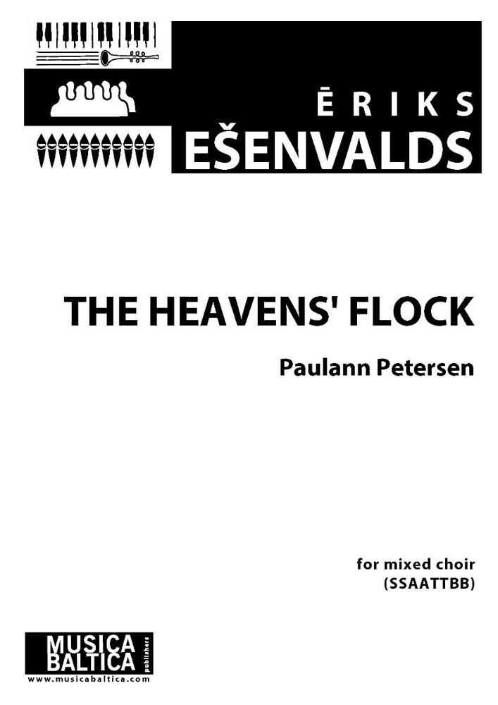 Esenvalds: The Heavens' Flock SSAATTBB published by Musica Baltica