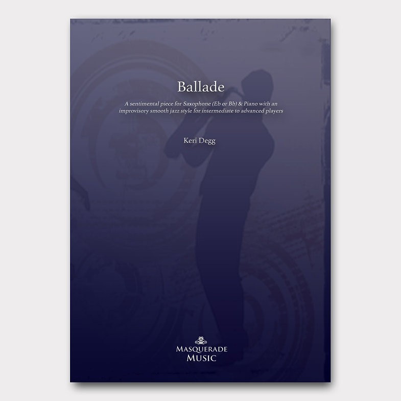 Degg: Ballade for Saxophone published by Masquerade