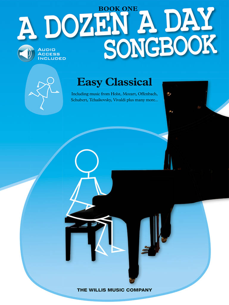 A Dozen A Day Songbook 1 : Easy Classical for Piano published by Willis (Book/Online Audio)