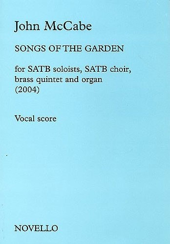 McCabe: Songs Of The Garden published by Novello - Vocal Score