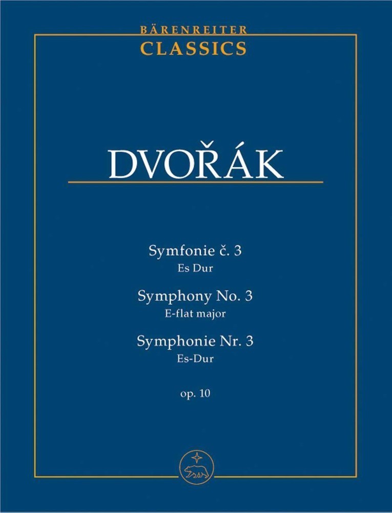 Dvorak: Symphony No 3 in Eb Study Score published by Barenreiter