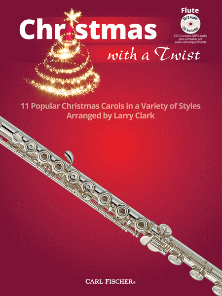 Christmas With a Twist - Flute published by Fischer (Book & CD)