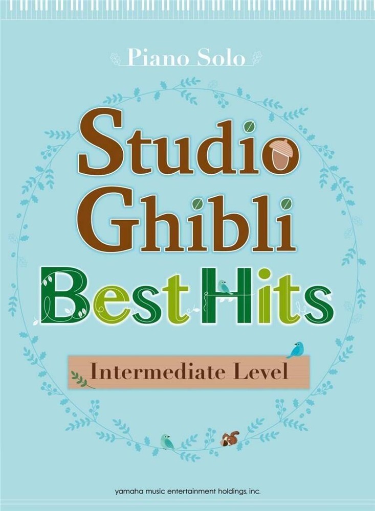 Studio Ghibli Best Hits (Intermediate Level) for Piano published by Yamaha