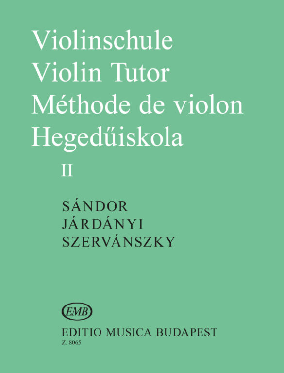 Sandor: Violin Tutor Volume 2 published by EMB