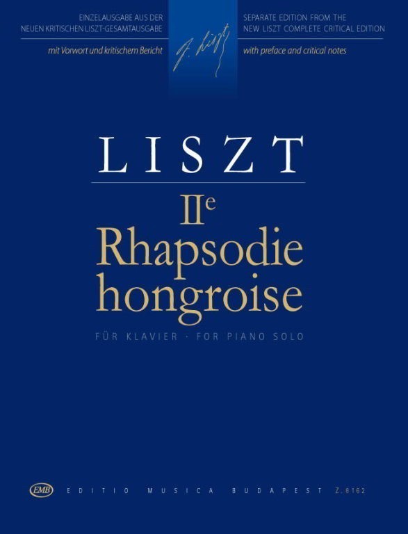 Liszt: Hungarian Rhapsody Number 2 for Piano published by EMB