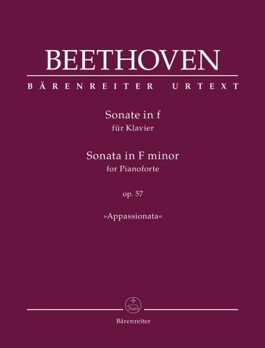 Forwoods ScoreStore | Beethoven: Sonata in F Minor Opus 57 ...