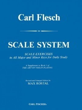 Flesch: Scale System for Violin published by Carl Fischer