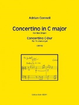 Connell: Concertino C major for Box Organ published by Dohr