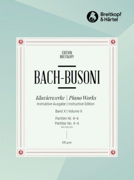 Bach: Piano Works X published by Breitkopf