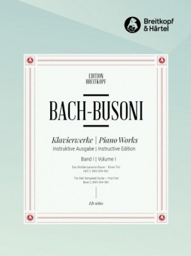 Bach: Piano Works I/2 published by Breitkopf