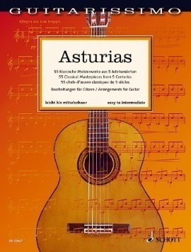 Guitarissimo - Asturias published by Schott